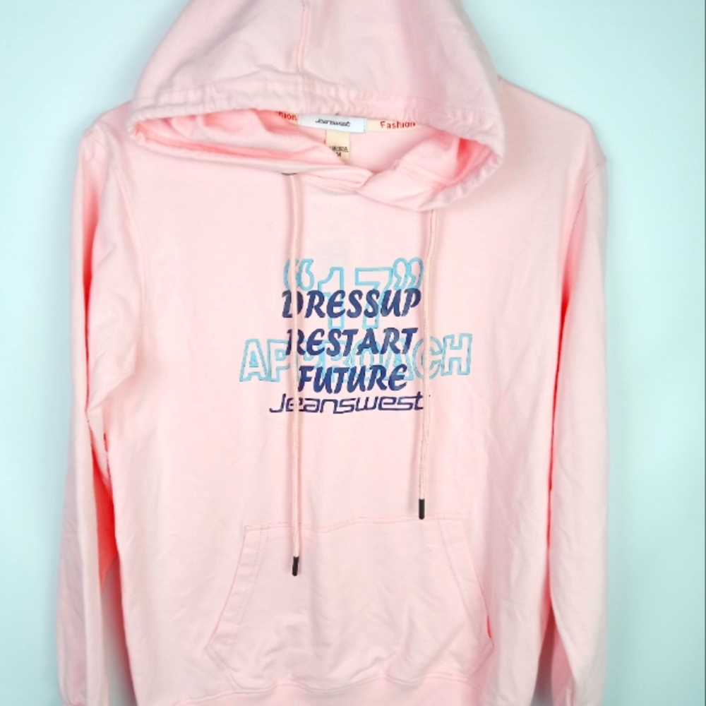 NWOT Jeanswest pink hoodie medium size